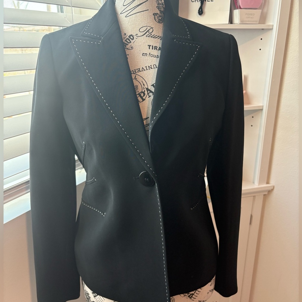 KASPER 2-Piece Black Blazer Set